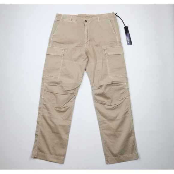 New Hudson Jeans Mens 38x34 Indigo Dye Combat Relax...